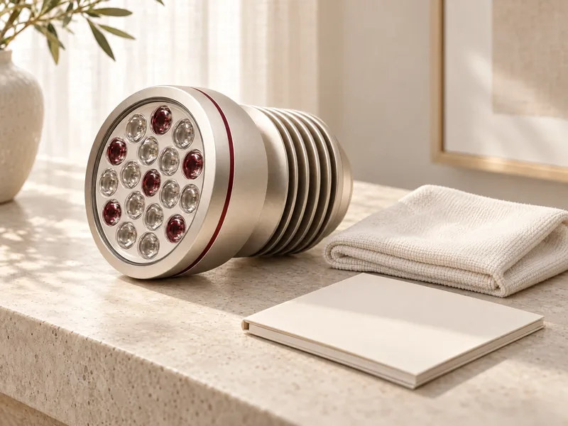 Isključena Focus lampa uz suhu krpu i priručnik
